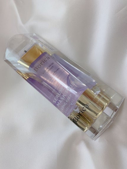 美容液マスクプライマー<クリアパープル>/Borica/化粧下地を使ったクチコミ(4枚目)