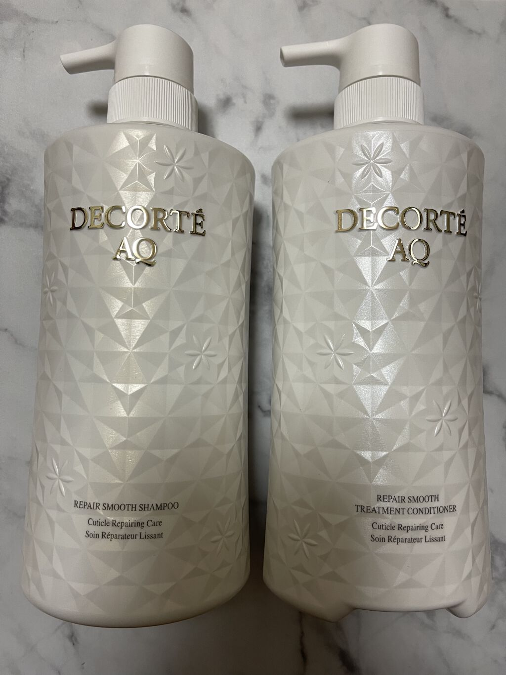 AQ リペア スムース シャンプー/トリートメント コンディショナー トリートメント コンディショナー チューブタイプ250g/DECORTÉ/市販シャンプーを使ったクチコミ（1枚目）