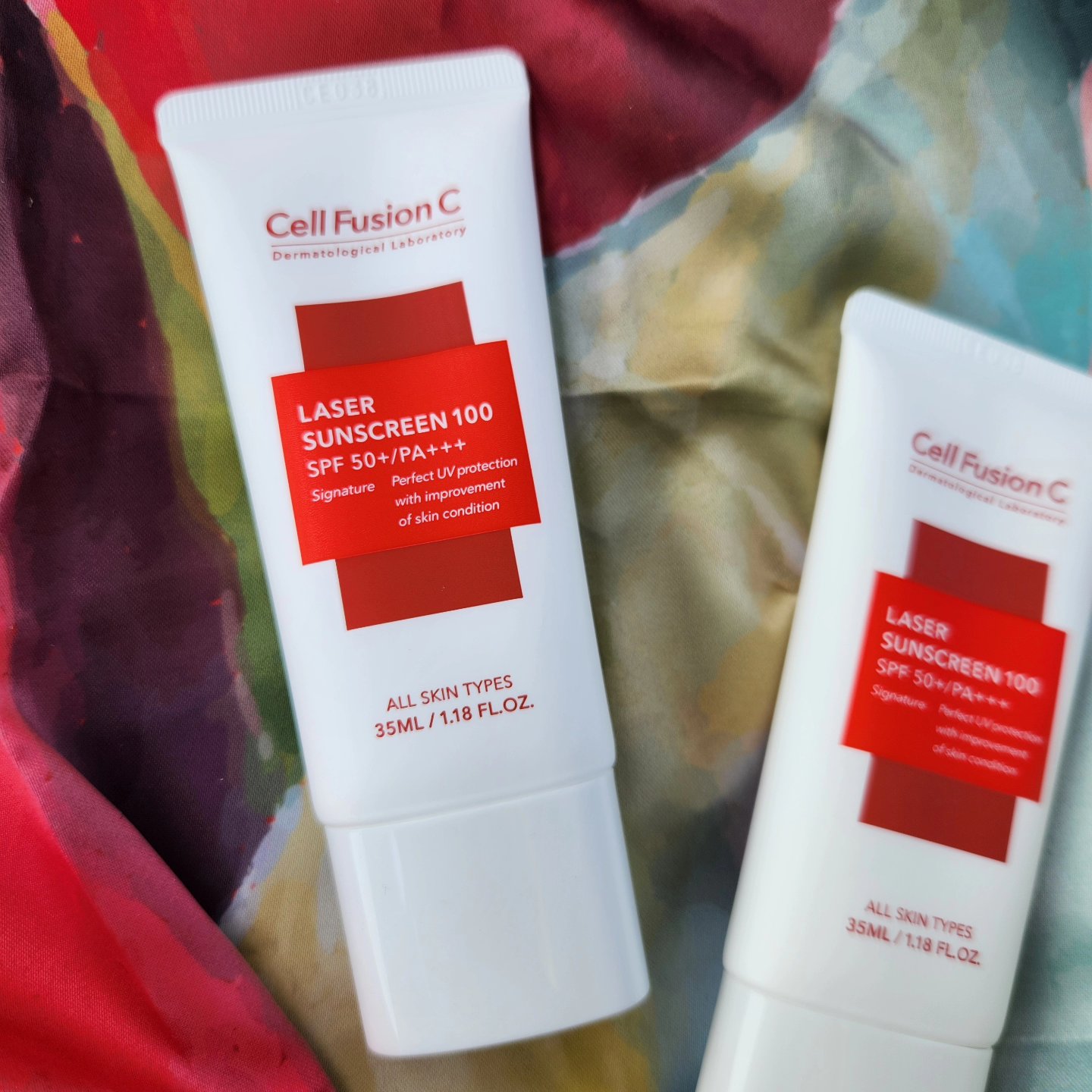 レーザーサンスクリーン 100/Cell Fusion C(セルフュージョンシー)/日焼け止めクリームを使ったクチコミ（1枚目）