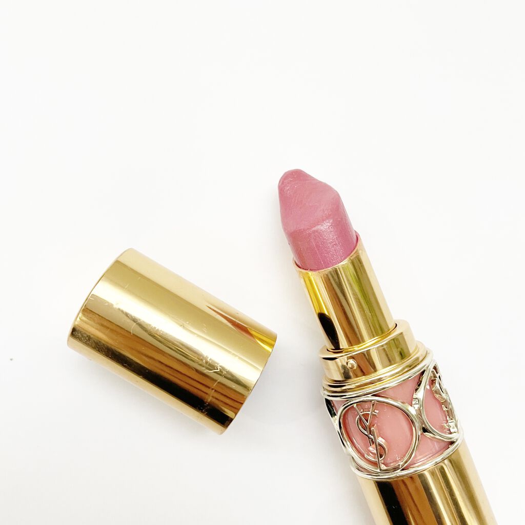 ルージュ ヴォリュプテ シャイン/YVES SAINT LAURENT BEAUTE/口紅を使ったクチコミ（2枚目）