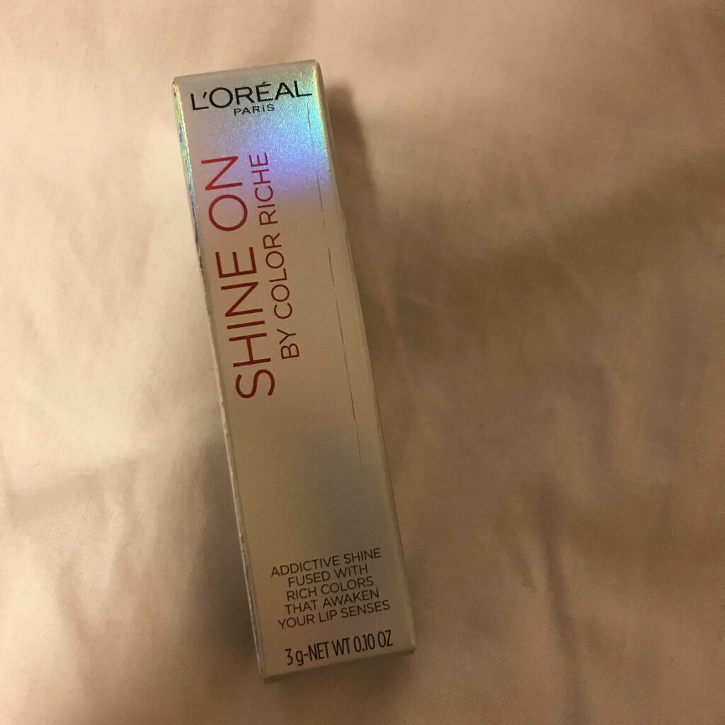 シャインオン/ロレアル パリ/口紅を使ったクチコミ(1枚目)