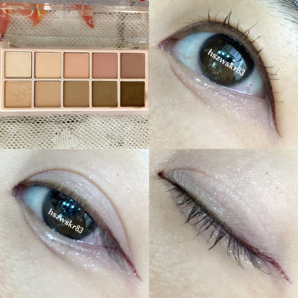 ベターザンパレット/rom&nd/アイシャドウパレットを使ったクチコミ(5枚目)