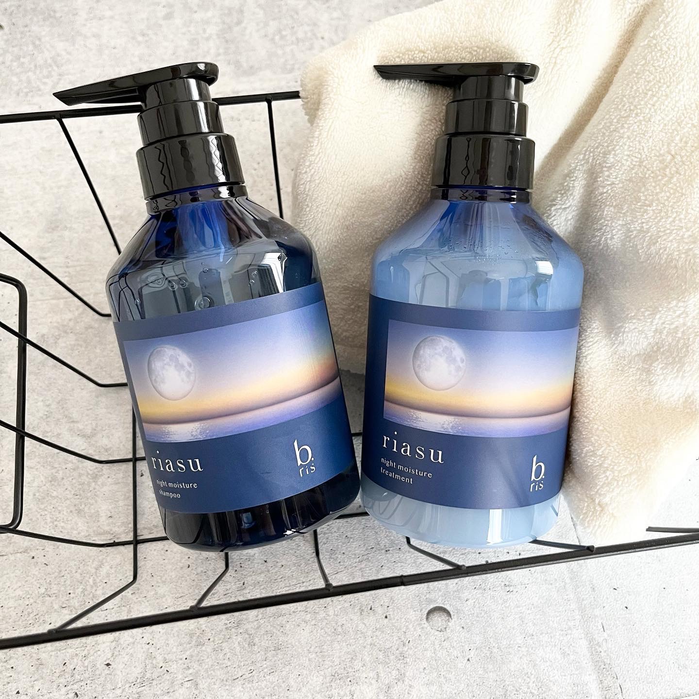 リアス ナイト モイスチャー シャンプー/トリートメント シトラスハーブの⾹り/riasu/市販シャンプーを使ったクチコミ（1枚目）