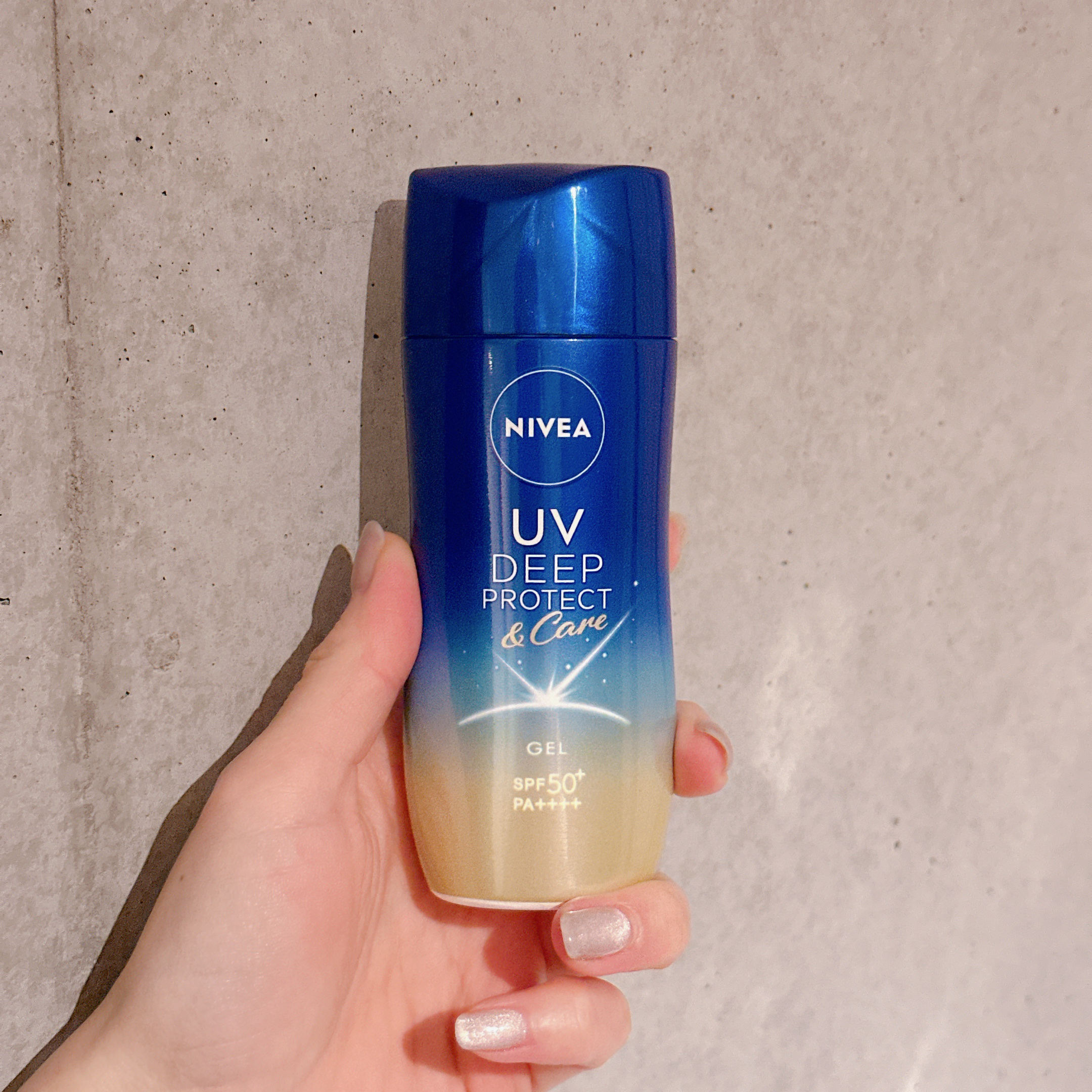 ニベアUV ディープ プロテクト＆ケア ジェル/ニベア/日焼け止めジェルを使ったクチコミ（1枚目）