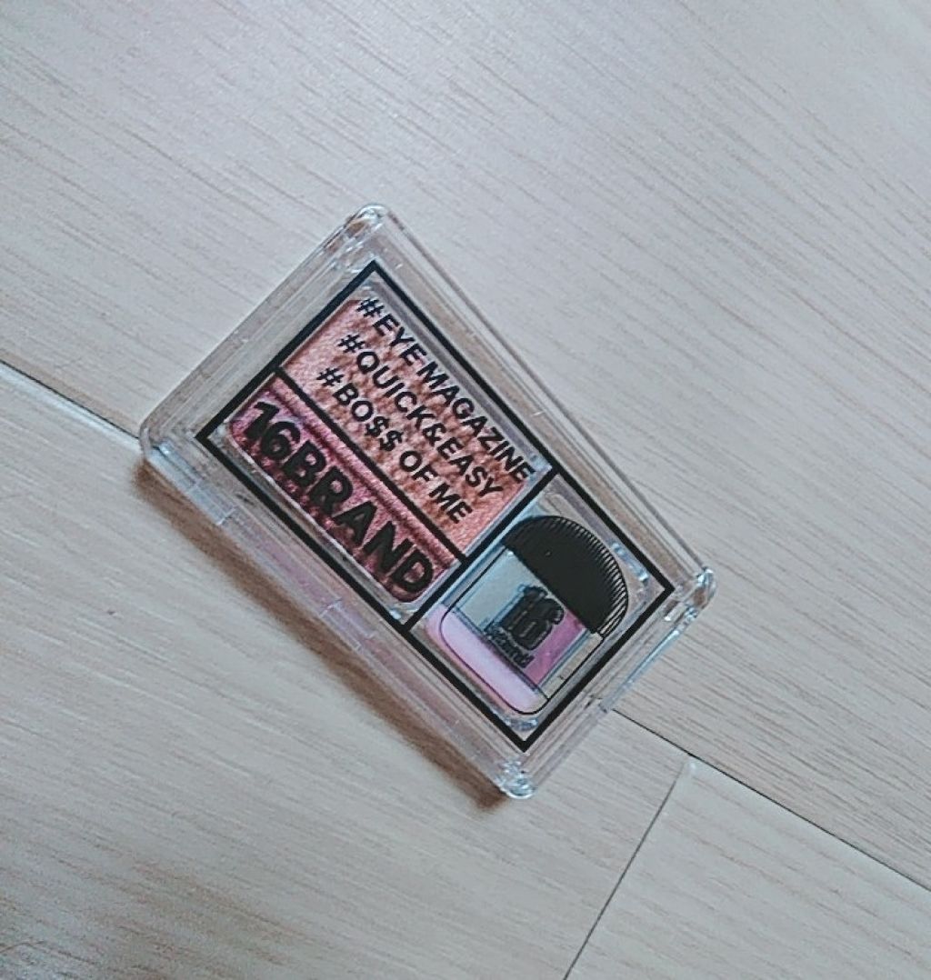 16 EYE MAGAZINE/16BRAND/アイシャドウパレットを使ったクチコミ(3枚目)