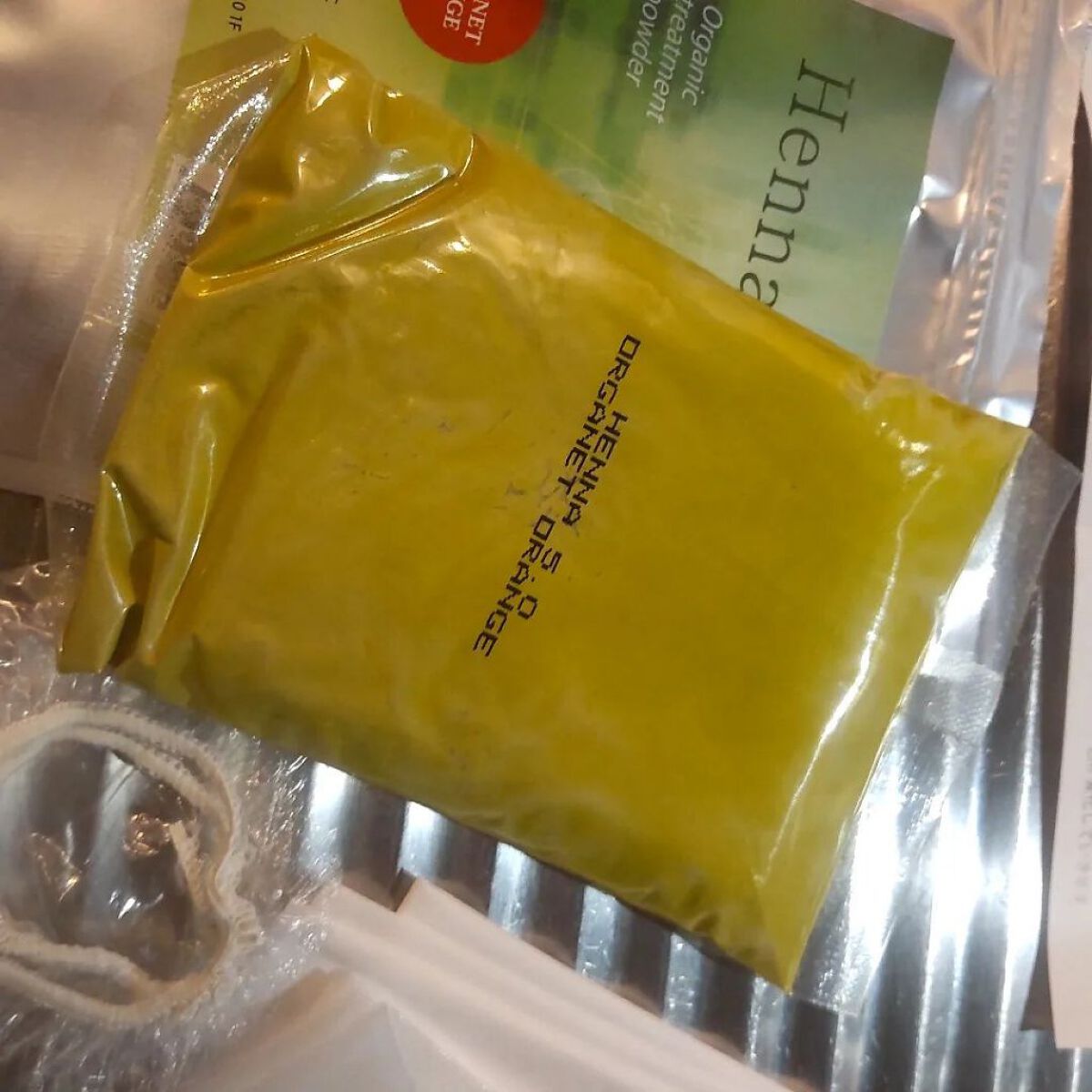 国際オーガニック認証ヘナ「ヘナ5.0」/Henna5.0/ヘアカラーを使ったクチコミ（2枚目）