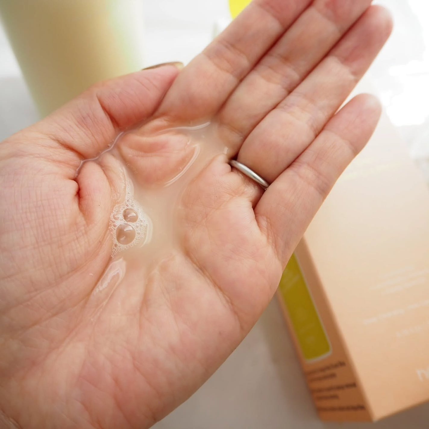 ダブルショットオイルトゥーフォームクレンザー/HAMEL/オイルクレンジングを使ったクチコミ(5枚目)