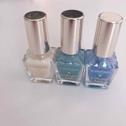 カラフルネイルズ/キャンメイク/マニキュアを使ったクチコミ(3枚目)