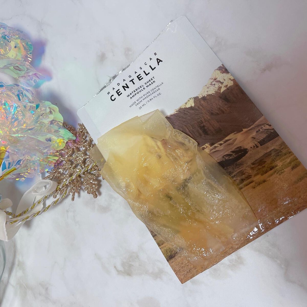 センテラ ウォーターゲルシートアンプルマスク/SKIN1004/シートマスク・パックを使ったクチコミ(2枚目)