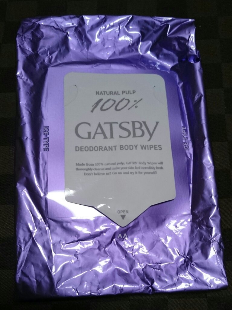 アイスデオドラントボディペーパー アイスフルーティ/ギャツビー/ボディシートを使ったクチコミ（1枚目）