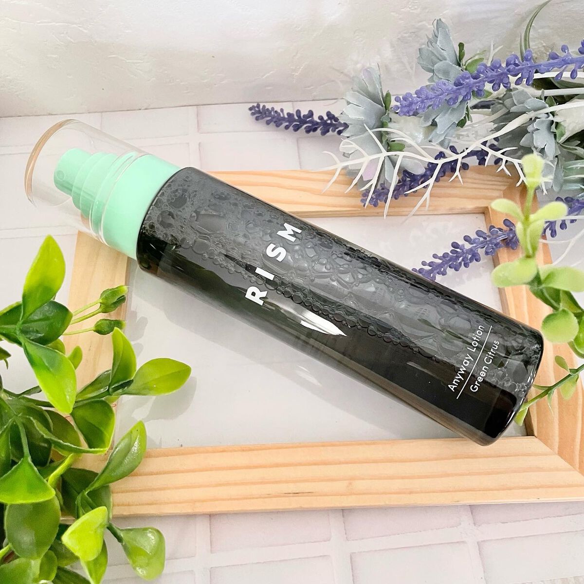 エニウェイ ローション グリーンシトラスの香り/RISM/ミスト状化粧水を使ったクチコミ(1枚目)