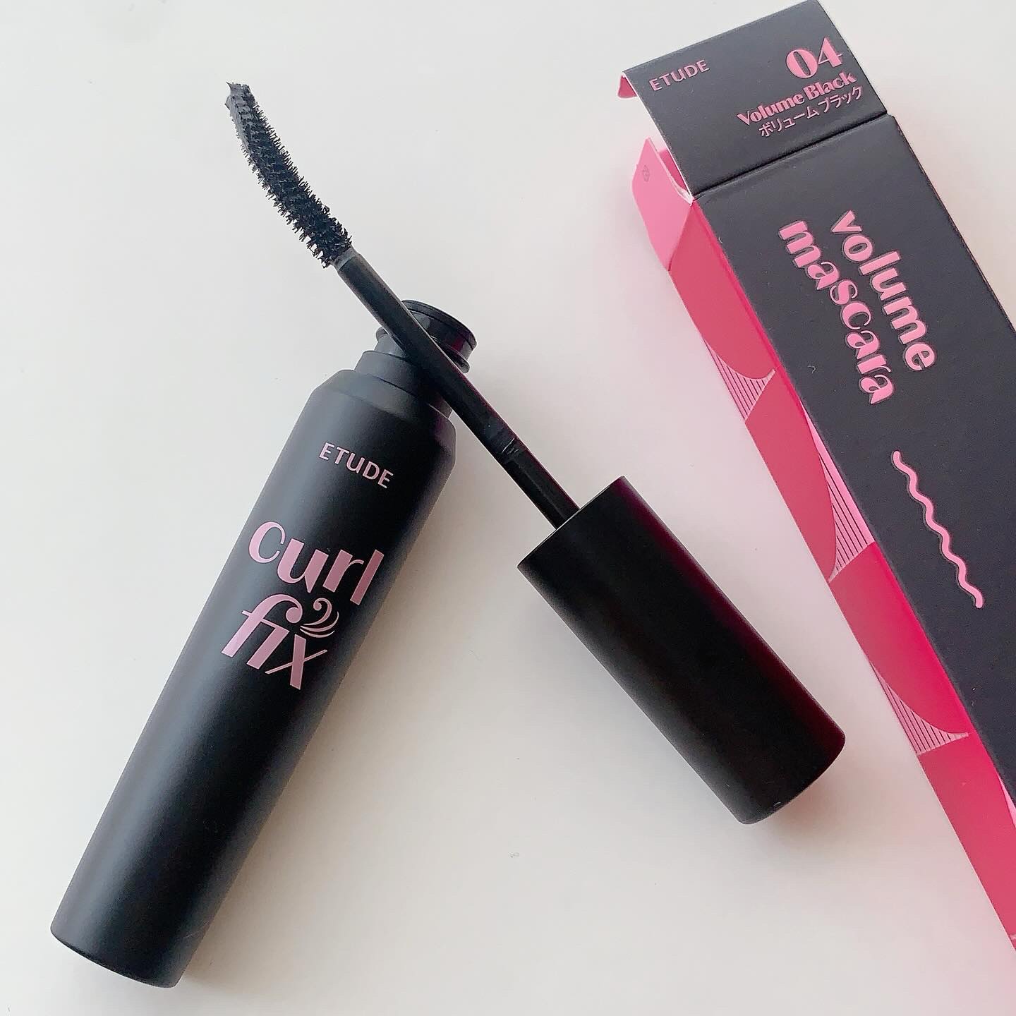 カールフィックスマスカラ ボリュームブラック/ETUDE/マスカラを使ったクチコミ（3枚目）
