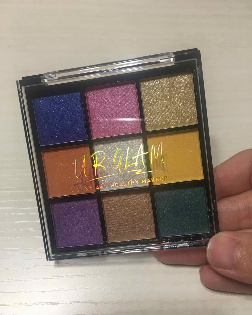UR GLAM BLOOMING EYE COLOR PALETTE/U R GLAM/アイシャドウパレットを使ったクチコミ(1枚目)