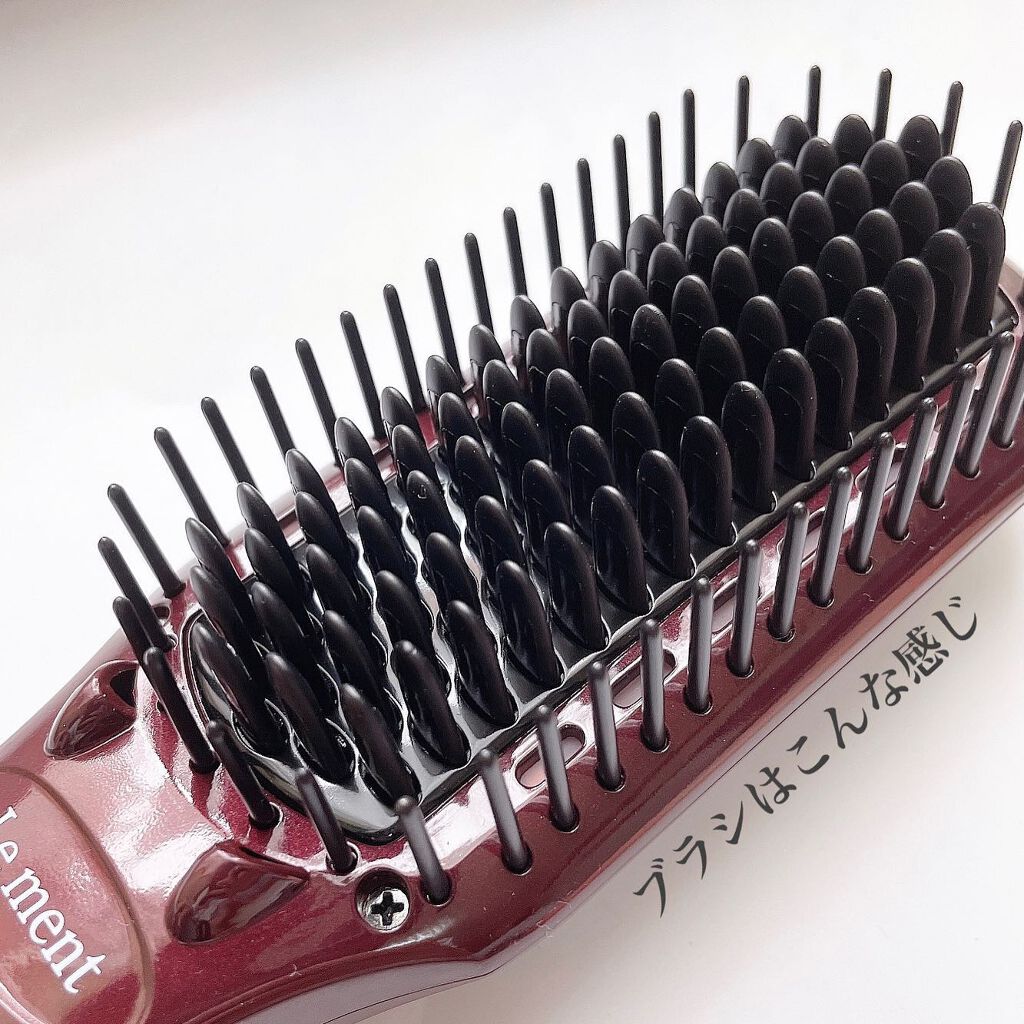 ストレートヒートブラシ/Le ment/ヒートブラシを使ったクチコミ（2枚目）