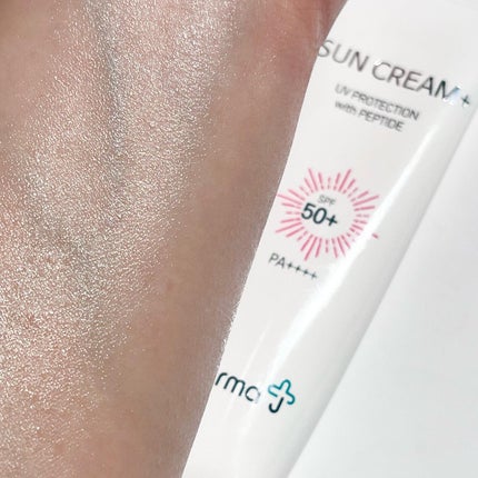 サンクリーム+/ DermaJ/日焼け止めクリームを使ったクチコミ(5枚目)