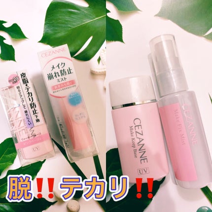 メイクフィックスミスト/CEZANNE/フィックスミストを使ったクチコミ(1枚目)