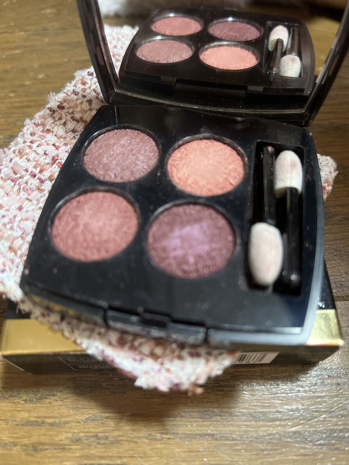 レ キャトル オンブル ツイード/CHANEL/アイシャドウパレットを使ったクチコミ（1枚目）