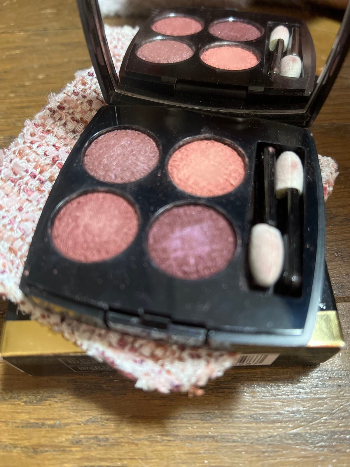 レ キャトル オンブル ツイード/CHANEL/アイシャドウパレットを使ったクチコミ(1枚目)