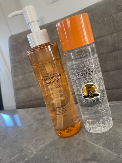 ナノバブルクレンジングリキッド/morefull /オイルクレンジングを使ったクチコミ(2枚目)