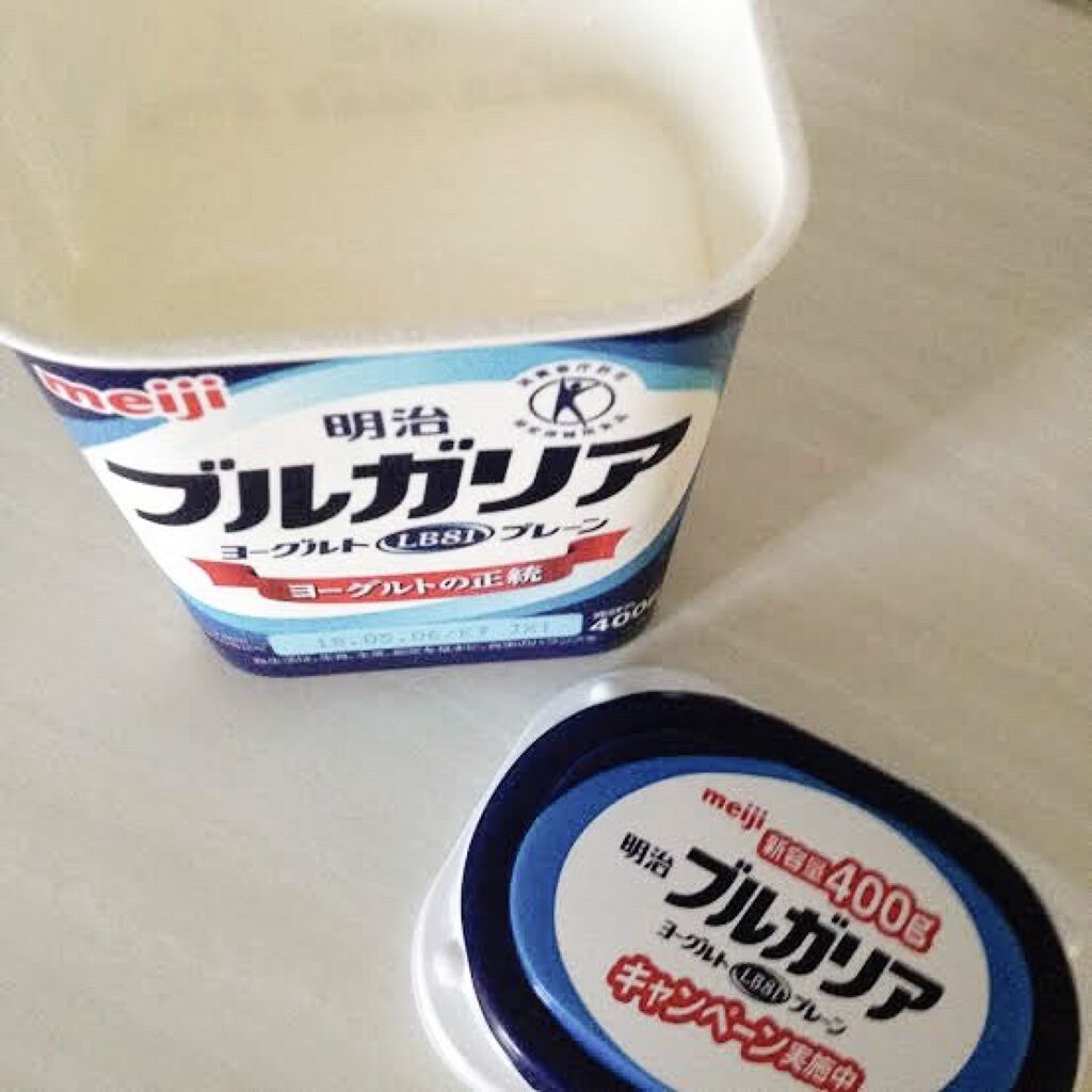 ブルガリアヨーグルトLB81プレーン/明治/ヨーグルトを使ったクチコミ（1枚目）