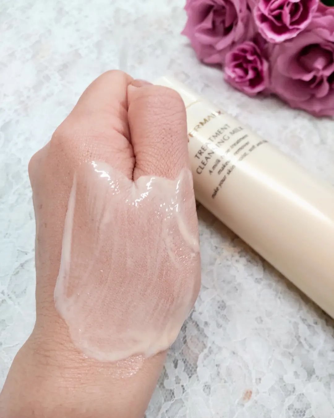 トリートメント クレンジング ミルク/COVERMARK/ミルククレンジングを使ったクチコミ（3枚目）