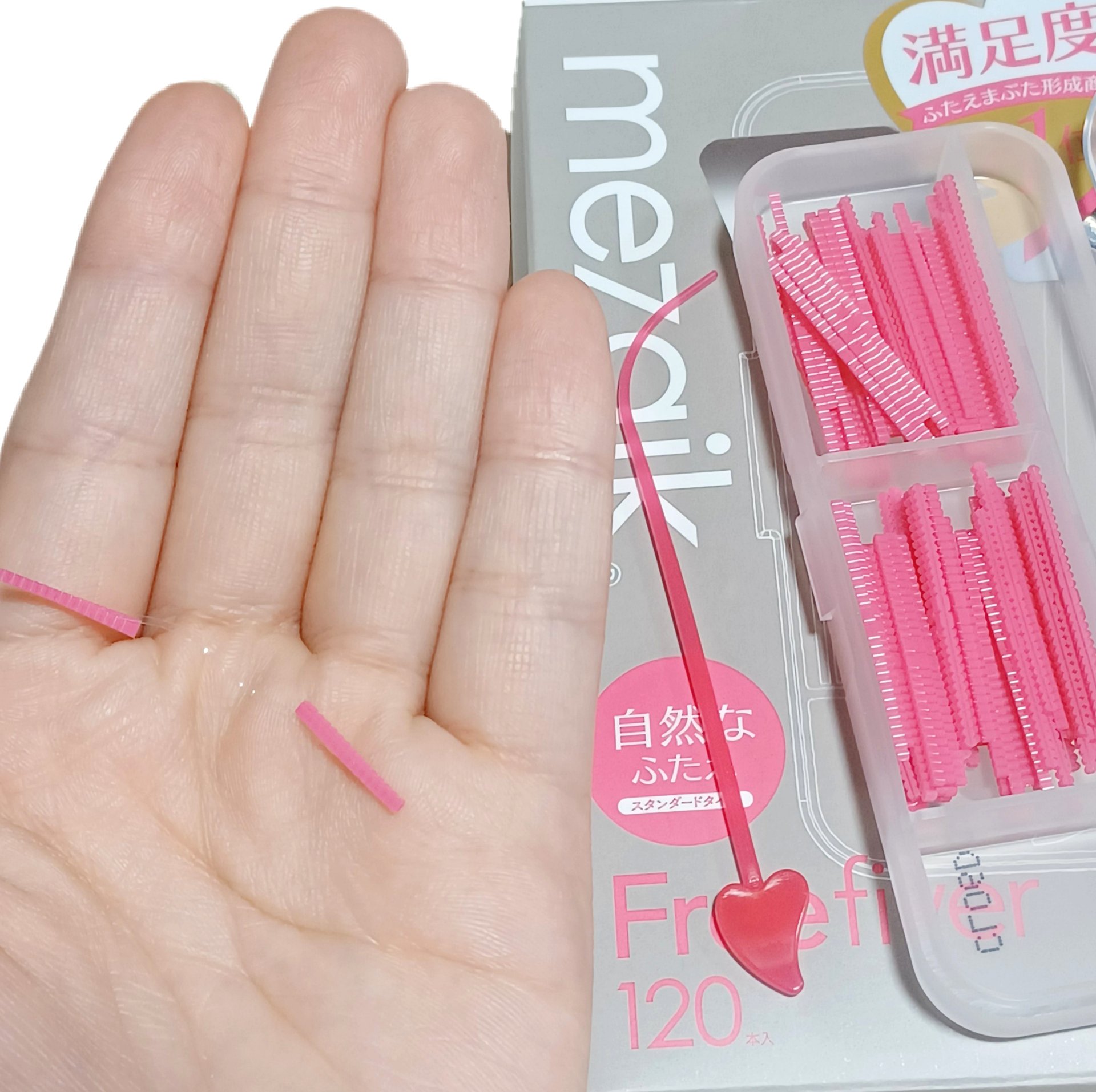 メザイク クリップ カッター ファイバー専用カッター/メザイク/二重まぶた用アイテムを使ったクチコミ（3枚目）