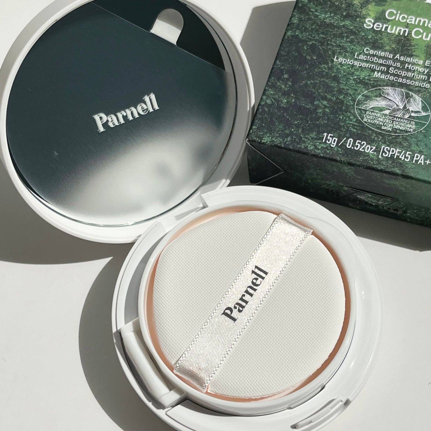 シカマヌ セラム クッションファンデ/parnell/クッションファンデーションを使ったクチコミ(2枚目)