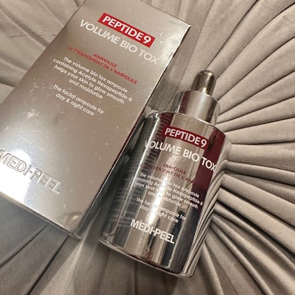 MEDIPEEL ペプチド9ボリュームバイオトックスアンプルのクチコミ「MEDIPEEL
ペプチド9ボリュームバイオトックスアンプル
100ml
¥2900
美容液.....」(1枚目)