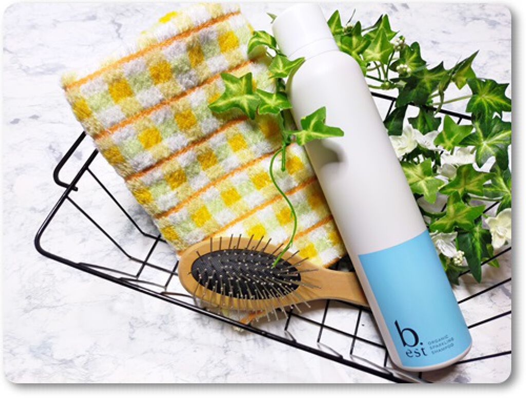 オーガニックスパークリングシャンプー/b.ris/市販シャンプーを使ったクチコミ（1枚目）