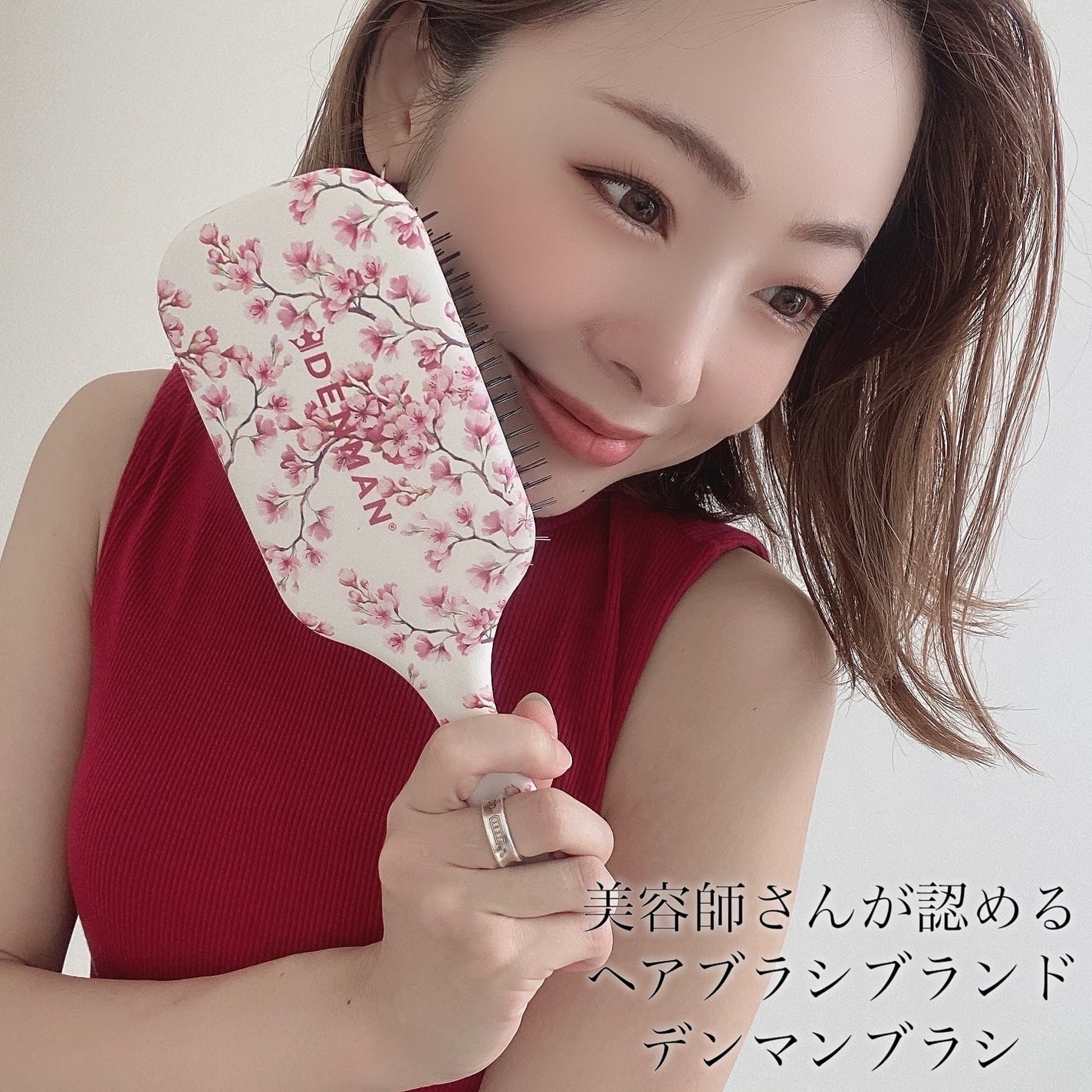 デンマン D90L タングルテイマー ウルトラ 京都桜/DENMAN/プレスタイリング・寝ぐせ直しを使ったクチコミ(1枚目)