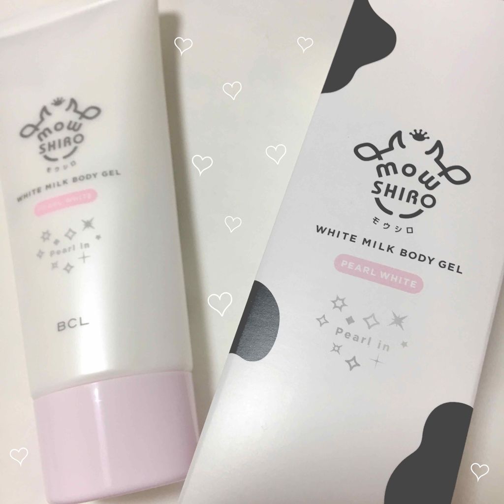 トーンアップボディジェル パールホワイト/モウシロ/ボディミルクを使ったクチコミ(1枚目)