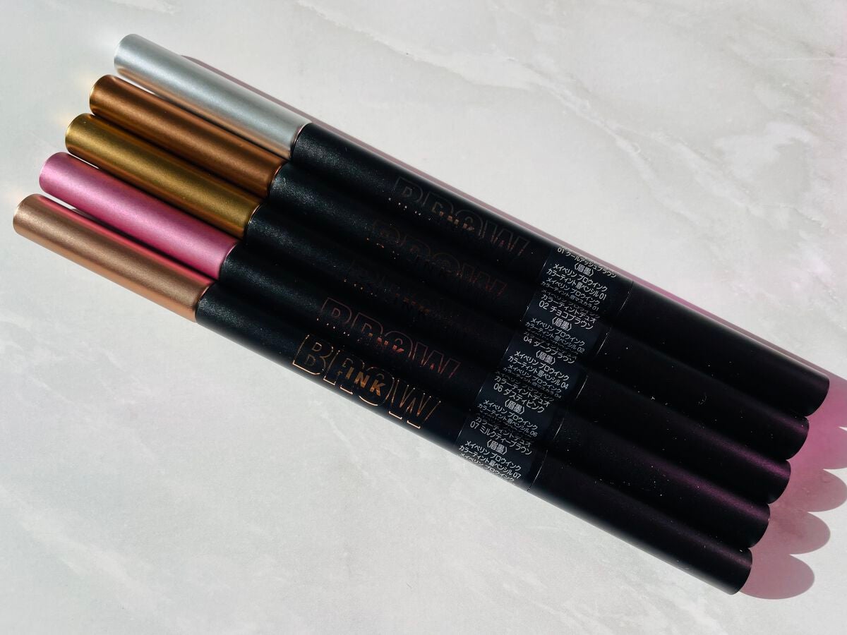 ブロウインク カラーティントデュオ/MAYBELLINE NEW YORK/眉ティントを使ったクチコミ(5枚目)