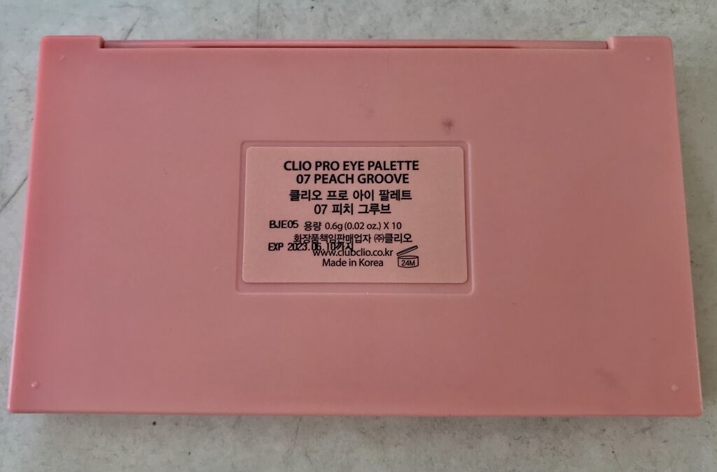 プロ アイ パレット/CLIO/アイシャドウパレットを使ったクチコミ（2枚目）