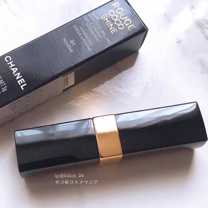 ルージュ ココ シャイン/CHANEL/口紅を使ったクチコミ(1枚目)