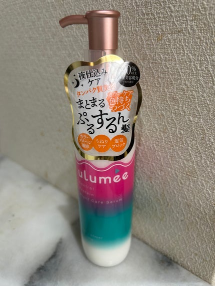 コントロールプロテインナイトケア セラム/ulumee/アウトバストリートメントを使ったクチコミ(1枚目)