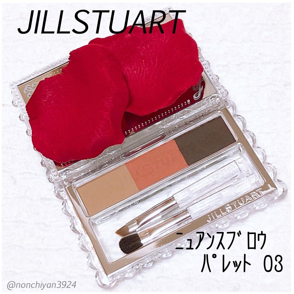 ジルスチュアート ニュアンスブロウパレット 03 orange shade/JILL STUART/パウダーアイブロウを使ったクチコミ（1枚目）
