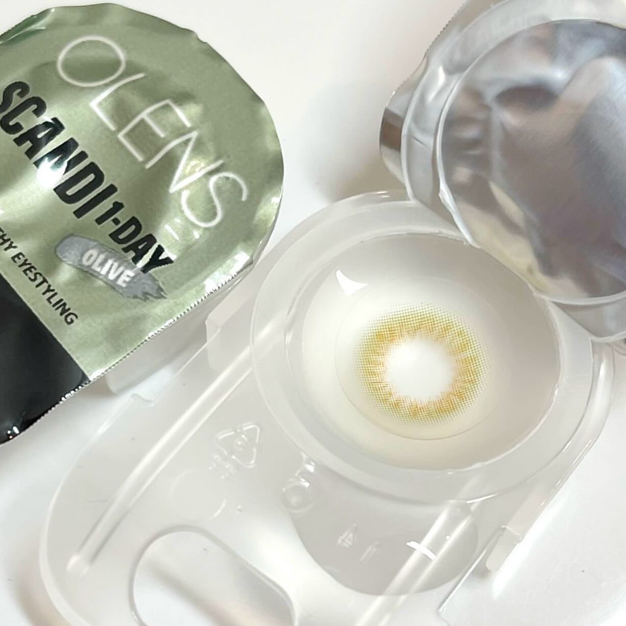 お試しセット/OLENS/ワンデー（１DAY）カラコンを使ったクチコミ（3枚目）