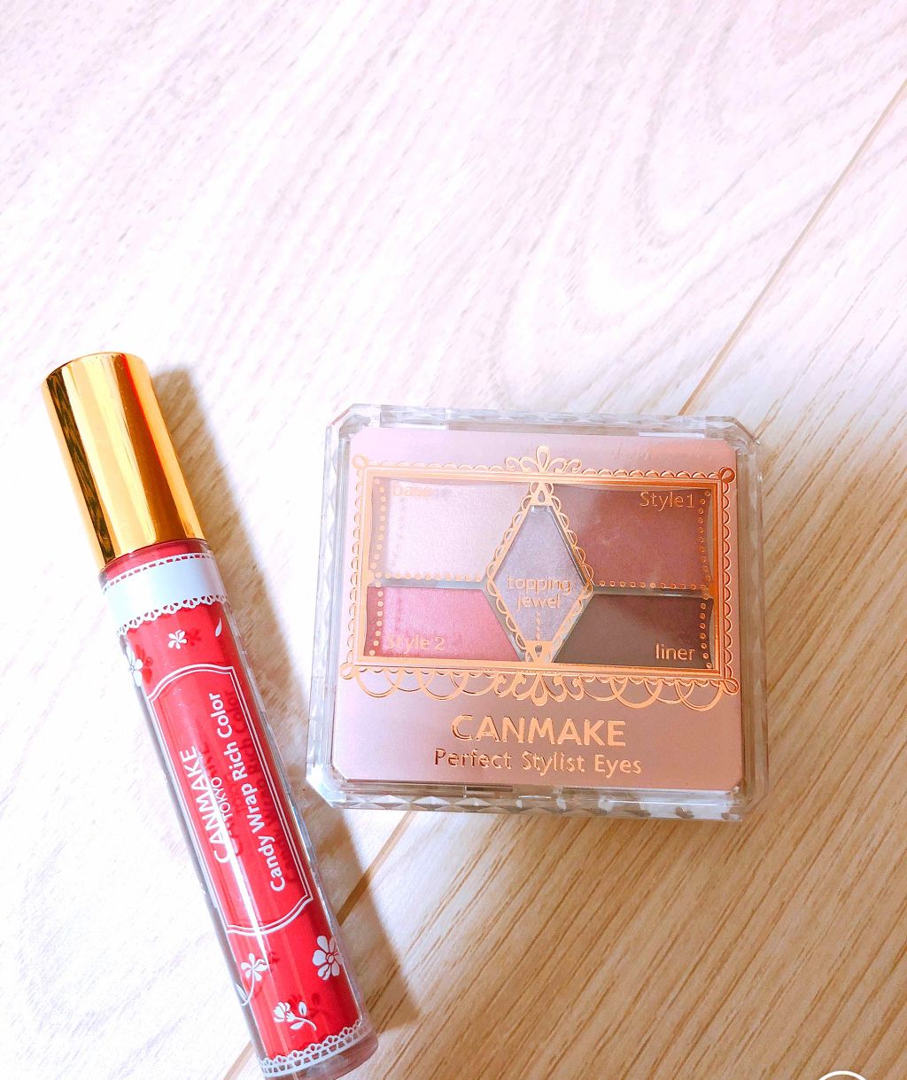 リップ＆チーク ジェル/キャンメイク/ジェル・クリームチークを使ったクチコミ（3枚目）