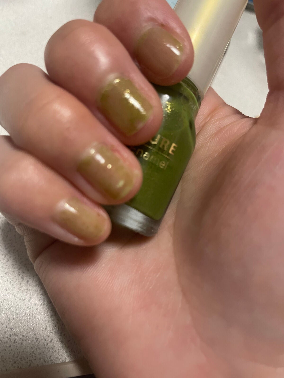 ネイル エナメル/ちふれ/マニキュアを使ったクチコミ(3枚目)