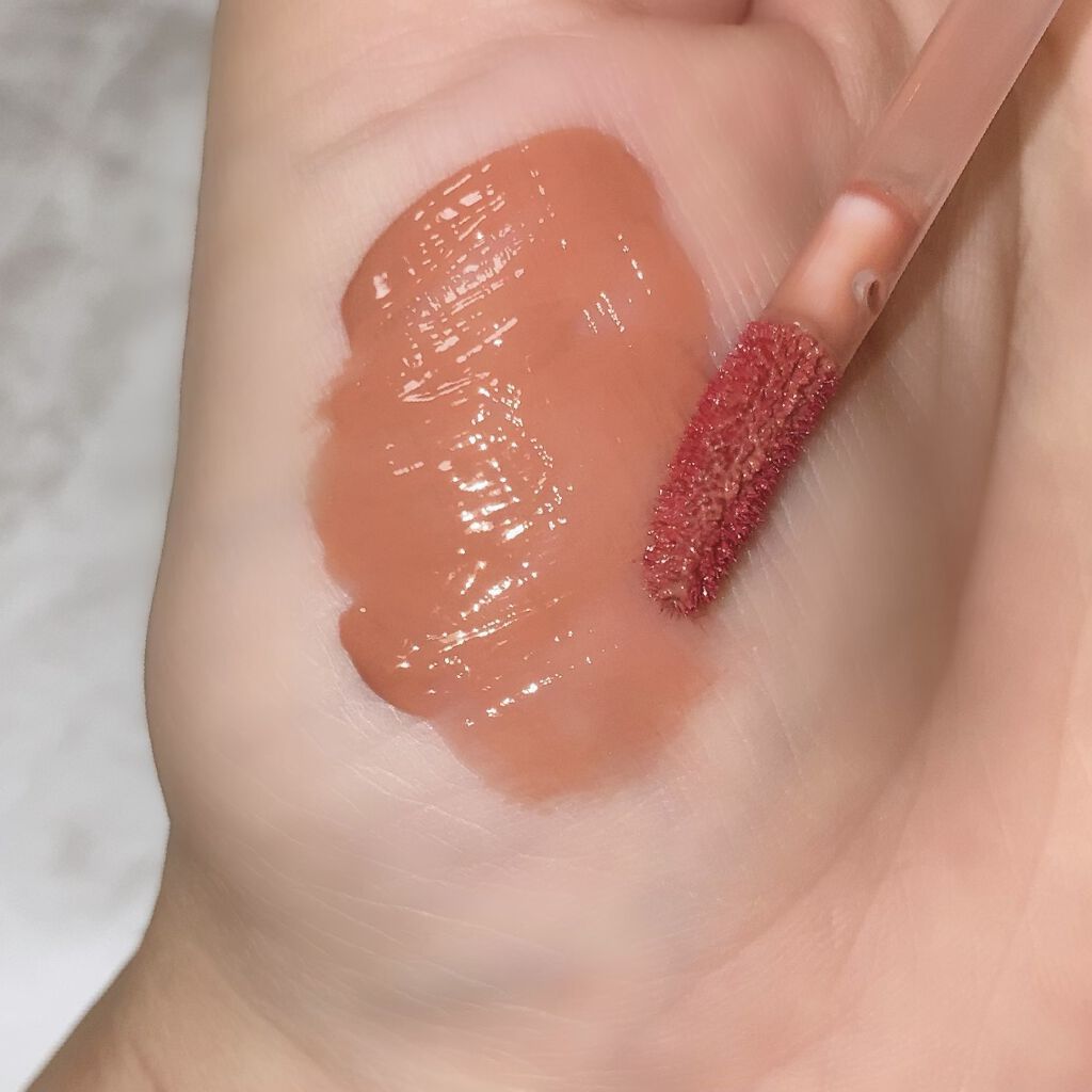 ジューシーラスティングティント/rom&nd/リップティントを使ったクチコミ（3枚目）