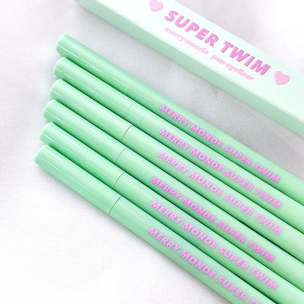Super Twim Pen Eyeliner/Merrymonde/リキッドアイライナーを使ったクチコミ(5枚目)