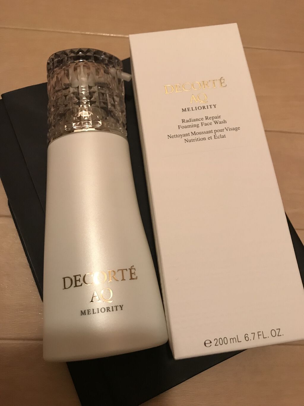 AQ ミリオリティ リペア フォーミングウォッシュ/DECORTÉ/洗顔フォームを使ったクチコミ（1枚目）