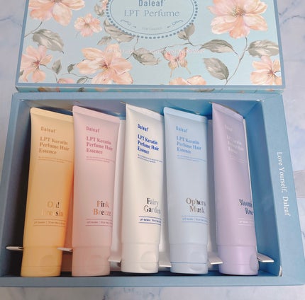 LPT Keratin パフュームヘアエッセンス Blooming Rose/Daleaf/ヘアミルクを使ったクチコミ(2枚目)