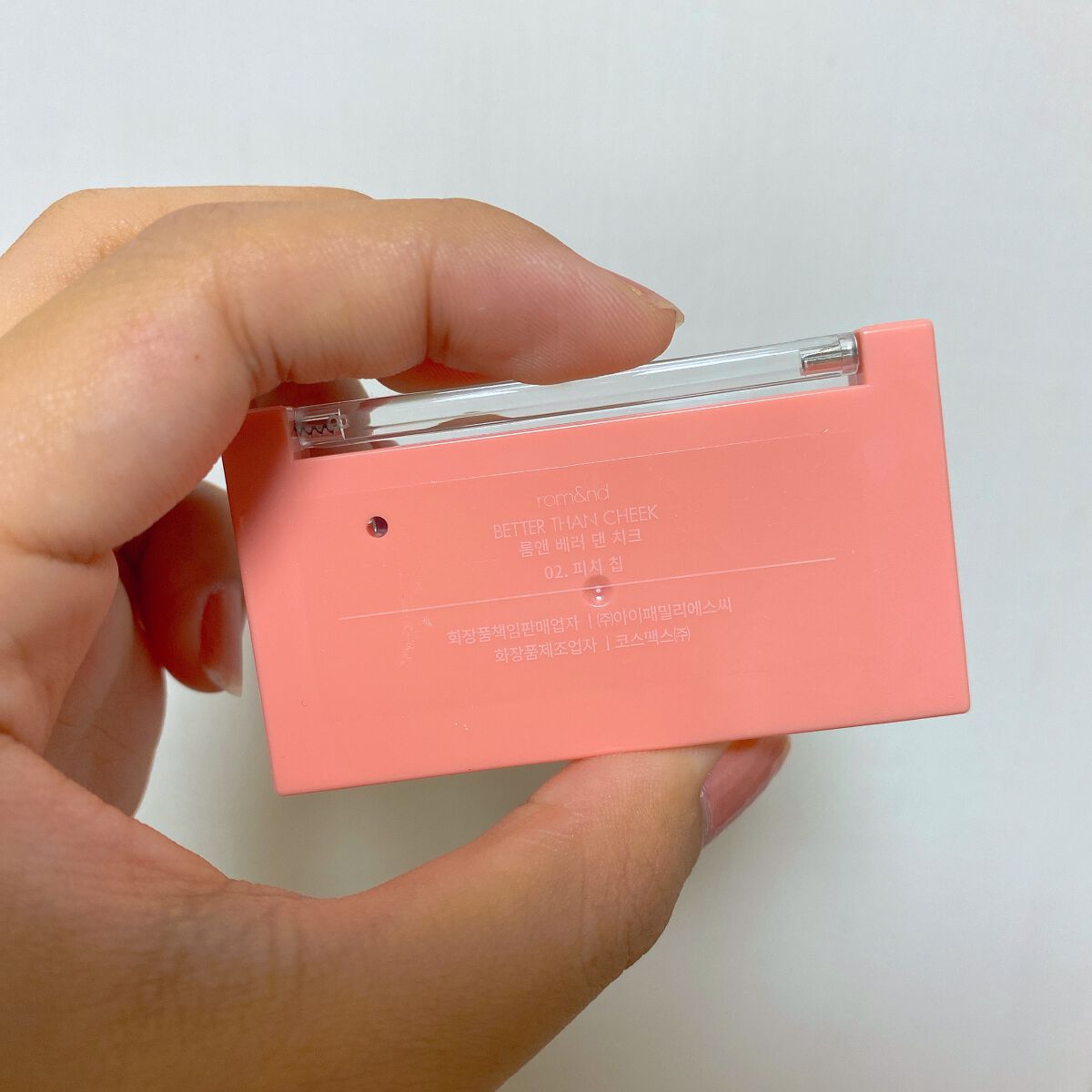 ベターザンチーク/rom&nd/パウダーチークを使ったクチコミ（3枚目）