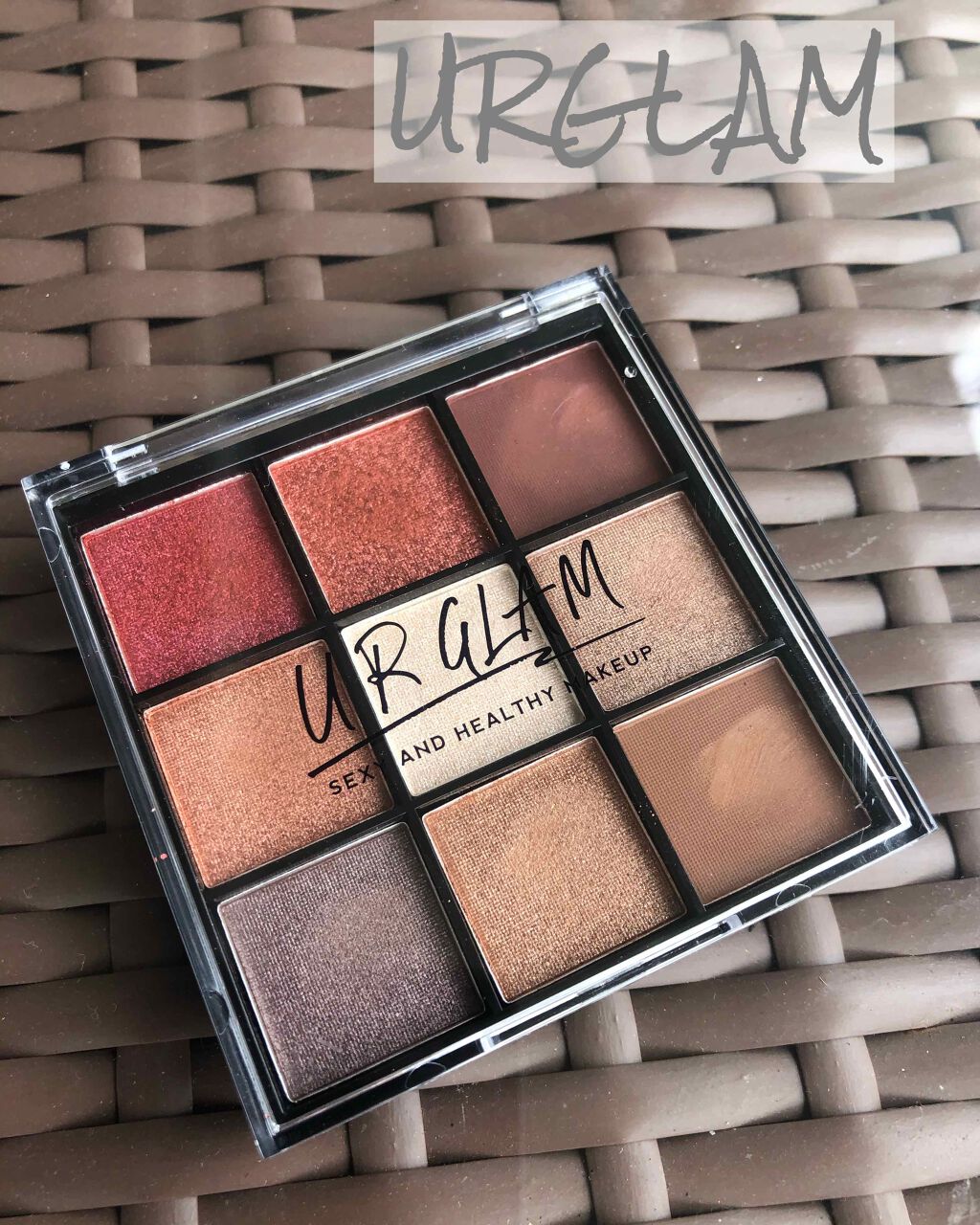 UR GLAM BLOOMING EYE COLOR PALETTE/U R GLAM/アイシャドウパレットを使ったクチコミ(1枚目)