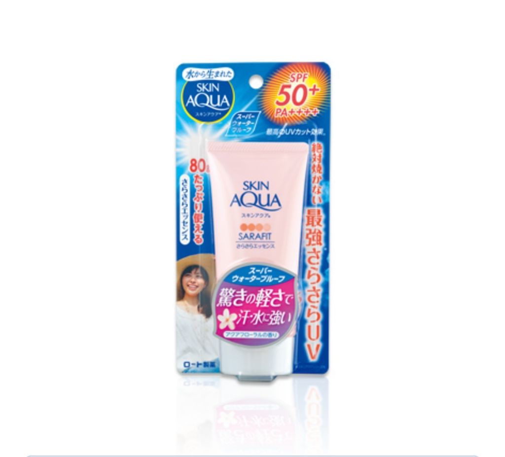 サラフィットUV さらさらエッセンス アクアフローラルの香り/スキンアクア/日焼け止め・UVケアを使ったクチコミ(2枚目)
