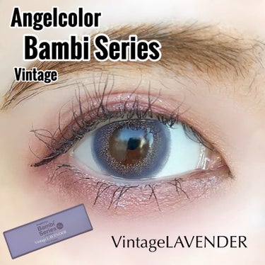 Angelcolor Bambi Series Vintage 1day ヴィンテージラベンダー/AngelColor/ワンデー（１DAY）カラコンを使ったクチコミ（1枚目）