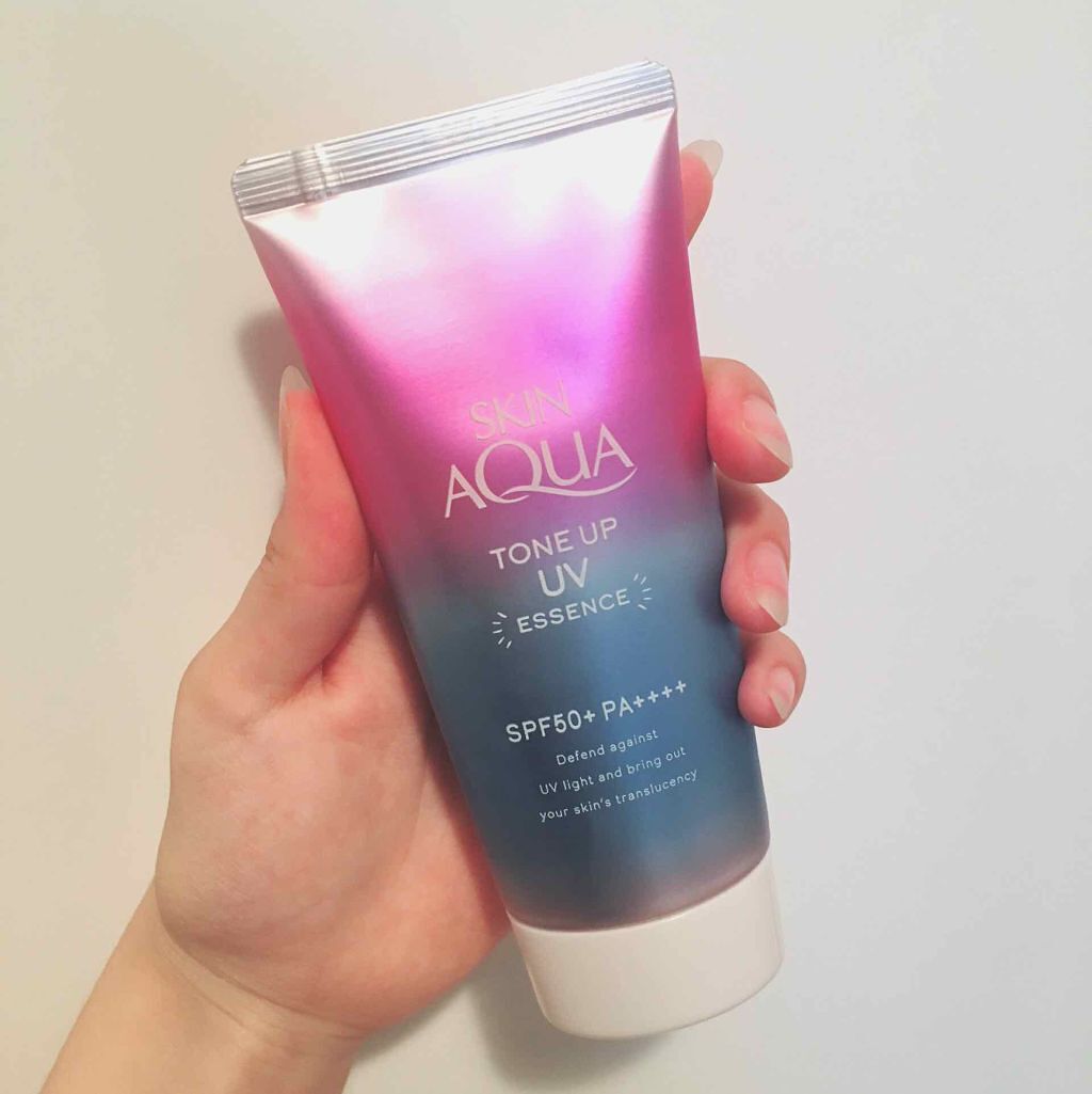 スキンアクア トーンアップUVエッセンス/スキンアクア/日焼け止めクリームを使ったクチコミ(1枚目)