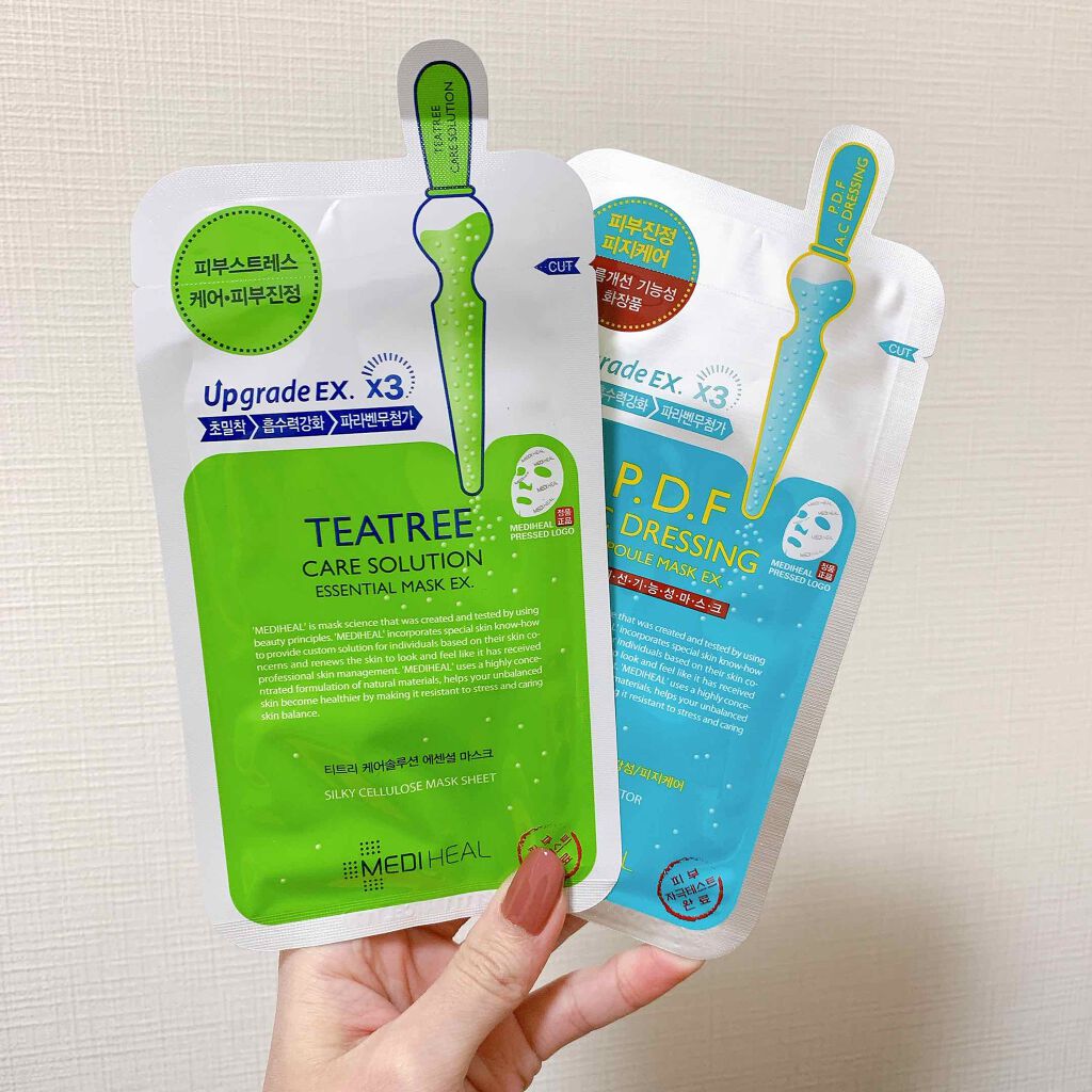 ティーツリーケア ソリューション エッセンシャルマスクEX/MEDIHEAL/シートマスク・パックを使ったクチコミ（1枚目）