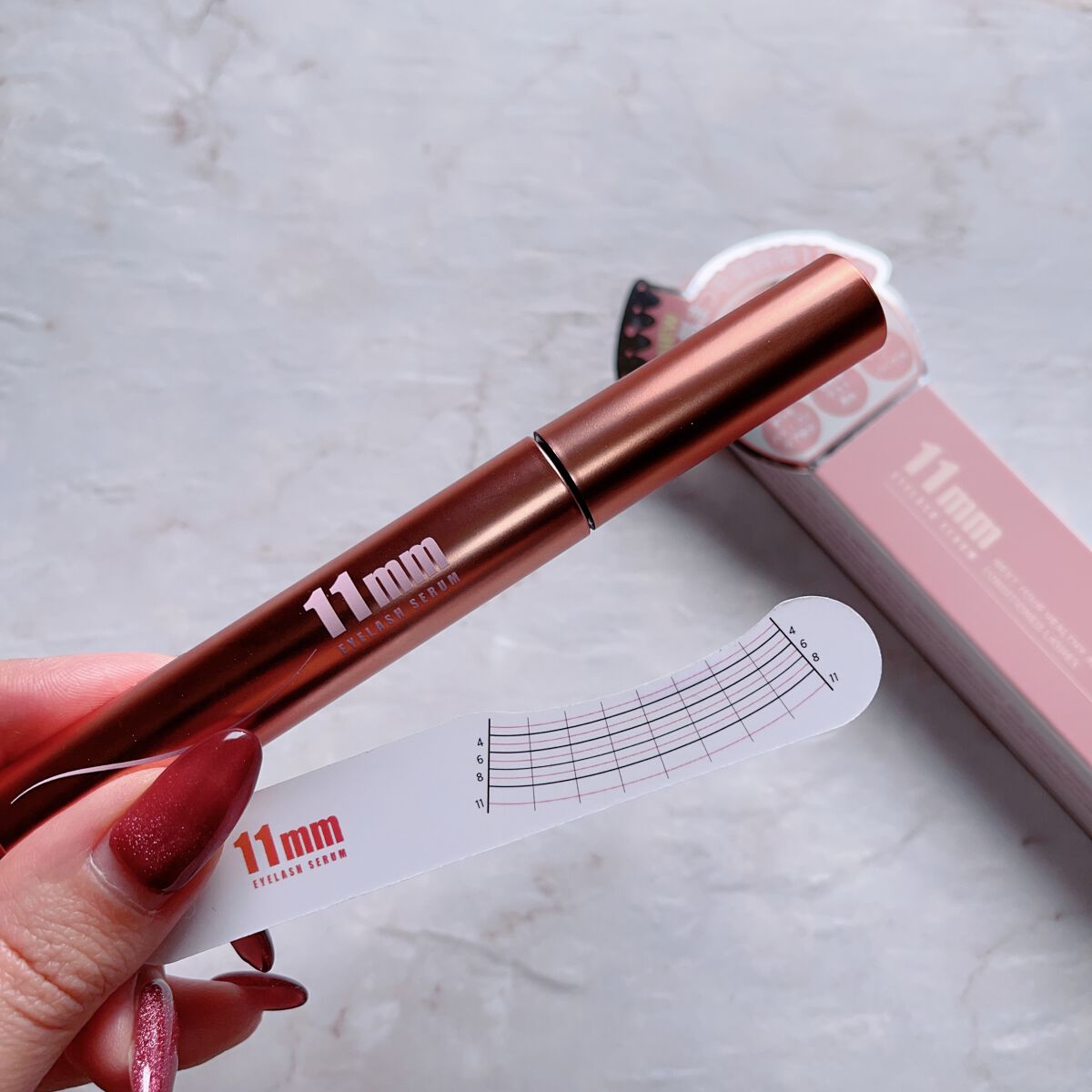 11mmアイラッシュセラム/11mm/まつげ美容液を使ったクチコミ（1枚目）